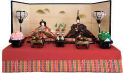 平飾り・親王飾り 雛人形司 蓬左佳峰 加藤人形店