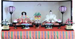 平飾り・親王飾り 雛人形司 蓬左佳峰 加藤人形店