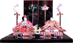 平飾り・親王飾り 雛人形司 蓬左佳峰 加藤人形店