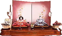 平飾り・親王飾り 雛人形司 蓬左佳峰 加藤人形店